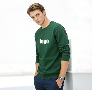 Sweat-shirt unisexe vierge en coton mélangé 300 g/m² à col ras du cou, personnalisable avec logo, couleur unie, vente en gros, classement supérieur - Product Image 2