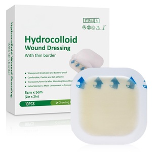 Pansements hydrocolloïdes en gel imperméables pour la prévention des ampoules, bandes adhésives multi-usages anti-frottement - Product Image 1