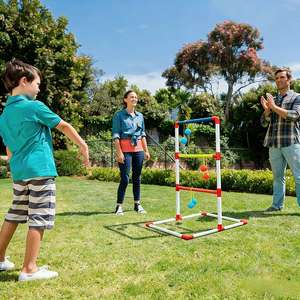 <span class=keywords><strong>Jeu</strong></span> de lancer de balles de <span class=keywords><strong>golf</strong></span> en plastique avec échelle, jouet interactif familial pour l'extérieur, la cour et la plage - Product Image 2