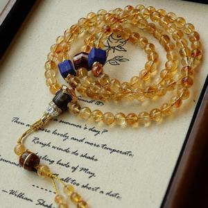 Natural Crystal Double Layer Stackable Bracelet Necklace, Unisex Feng Shui Meditation Healing Mala Prayer Beads Jewelry - Product Image 4