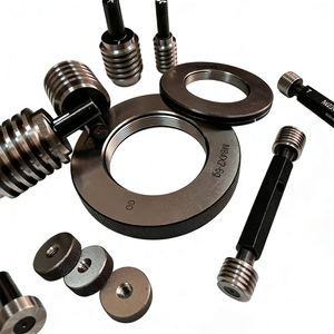 Calibrador de Anel Rosqueado Americano UNF GCr15 de Alta Precisão 0,01mm 0-100mm 1/4\" 1\" com Garantia de 1 Ano - Product Image 1