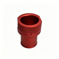 Usinage CNC sur mesure à prix compétitif pour usine certifiée ISO9001 TS16949 – Collier de verrouillage moleté en aluminium usiné CNC