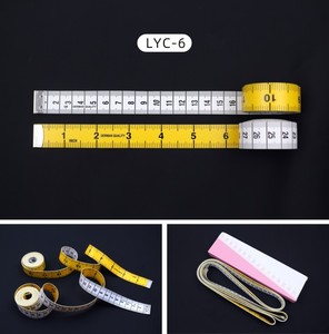 Cinta Métrica de 15 Metros, 150 Centímetros, 60 Pulgadas, Regla de Sastre Engrosada, Colorida, Blanca - Product Image 6