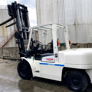รถยกดีเซล TCM FD50 รับน้ำหนัก 5000 กก. เทคโนโลยีญี่ปุ่น กำลังยกสูง 3-4.5 ม. เสากระโดงสูง สำหรับยกวัสดุหนัก - Product Image 1