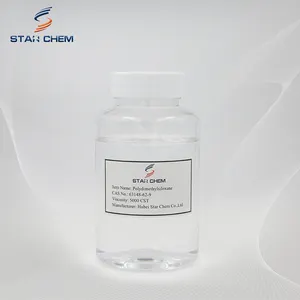 5000cst Silicone Oil Polydimethylsiloxane PDMS for Textile Industry CAS 63148-62-9 / 9016-00-6 / 9006-65-9