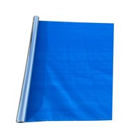 Tissu tissé en PE laminé avec du papier d'aluminium pour l'isolation et la barrière contre la vapeur d'eau des murs extérieurs