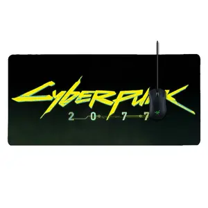 Mouse Pad 2077 Cyberpunk Seri Gaming Mouse Pad Besar Mouse Pad OEM Mousepad