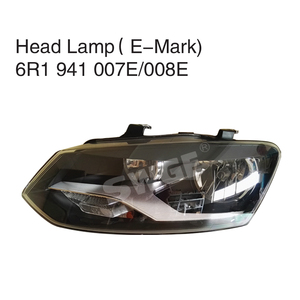 โคมไฟหน้าระบบไฟ6R2 941 015/016 C Comfortline6R1 941007/008สีดำ (E-Mark) สำหรับโปโล<span class=keywords><strong>6R1</strong></span> 941 015/016C - Product Image 3
