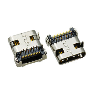 Tốc độ cao <span class=keywords><strong>USB</strong></span> Loại C Jack 24 pin PCB SMT <span class=keywords><strong>USB</strong></span> C ổ cắm Nữ kết nối nhanh chóng sạc cổng - Product Image 1