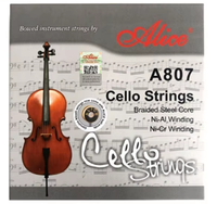 Alice A807 Cello Strings Set-Steel Aluminum Chromium Nickel Material
