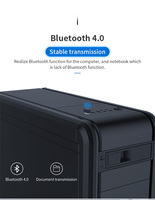 COMFAST 150Mbps CF-723B V2 Adaptador WiFi USB 2.4GHz 4.0 Externo Mini para Tarjeta LAN 802.11n con Certificación CE/FCC/RoHS