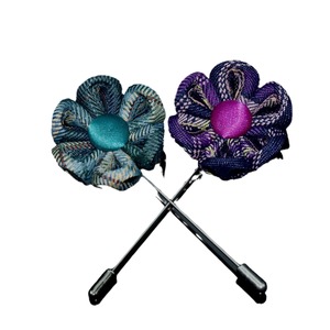 Novedades 2026: Broches de Metal de Cobre Coreanos Sencillos, Accesorios para Trajes, Regalos y Souvenirs, Broche de Flor Natural Hecho a Mano - Product Image 3