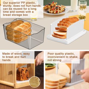Vendita calda moda regolabile pieghevole affettatrice <span class=keywords><strong>pane</strong></span> con scatola di <span class=keywords><strong>pane</strong></span> per la cucina di cottura <span class=keywords><strong>pane</strong></span>/pagnotta/<span class=keywords><strong>Toast</strong></span> - Product Image 5