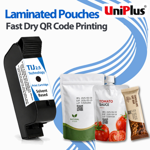 Cartucho de Tinta Industrial de Secado Rápido para Impresión de Códigos QR en Bolsas de Plástico Laminado para Impresora Portátil - Product Image 1