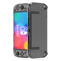 Casing Switch 2 Anti Benturan Anti Debu Transparan Pelindung Ergonomis Pegangan Nyaman Bahan PC Keras TPU Grosir