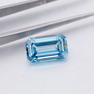 5.13ct cvd phòng thí nghiệm phát triển ưa thích màu xanh asscher cắt kim cương IGI gia chứng nhận VS1 rõ ràng bán buôn lỏng đá quý - Product Image 2