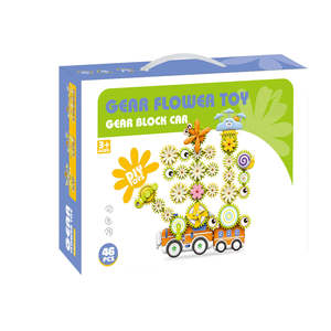 Jouets de construction en plastique pour enfants, train électrique créatif à assembler soi-même, avec engrenages rotatifs pour jardin, pour l'éducation musicale et STEM - Product Image 6