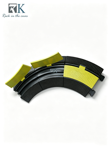 Durable Cable Protector Outdoor Floor Cable Ramp <b>Long</b> Service Life Non <b>Slip</b> Cable Protector Ramp - Product Image 1