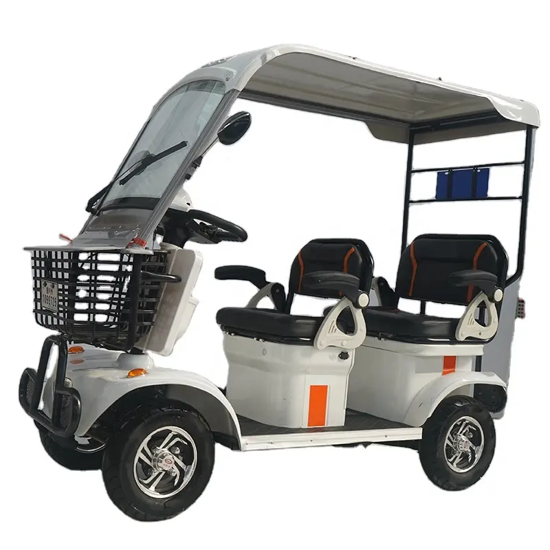 Недорогая и приятная Клубная Автомобильная тележка для гольфа с батарейным питром, электрическая мини-тележка для гольфа, максимальная скорость 25 км/ч, экскурсионный автомобиль для личного пользования