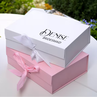 Boîte Personnalisée pour Demande en Mariage des Demoiselles d'Honneur, Boîte Souvenir Vide pour Proposition, Boîte de Fête Nuptiale