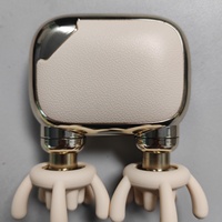 Mini masseur multi-têtes pour le corps et le visage, massage musculaire profond, double moteur sans balais, avec marque privée