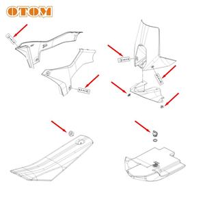 Kit de fixation rapide pour pare-brise, boîte à outils, housse de siège, connecteur pour HUSQVARNA GASGAS TC MC <span class=keywords><strong>SX</strong></span> 50 65 RALLY 450 660 <span class=keywords><strong>690</strong></span> - Product Image 2