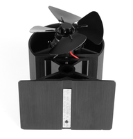 Chauffage domestique écologique d'intérieur, poêle à granulés de bois, mini ventilateur Ecofan à 4 pales, poêle à bois alimenté par la chaleur, ventilateur d'évacuation