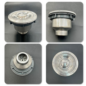 टिकाऊ वर्ग डबल कटोरे रसोई सिंक सिफऑन लचीला नाली पाइप डबल-सिर डिजाइन आसान स्थापना - Product Image 5