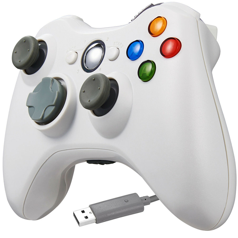 Großhandel neue Ersatzteile Free Box Wired USB Remote Game Controller Gamepad für XBOX 360 und PC