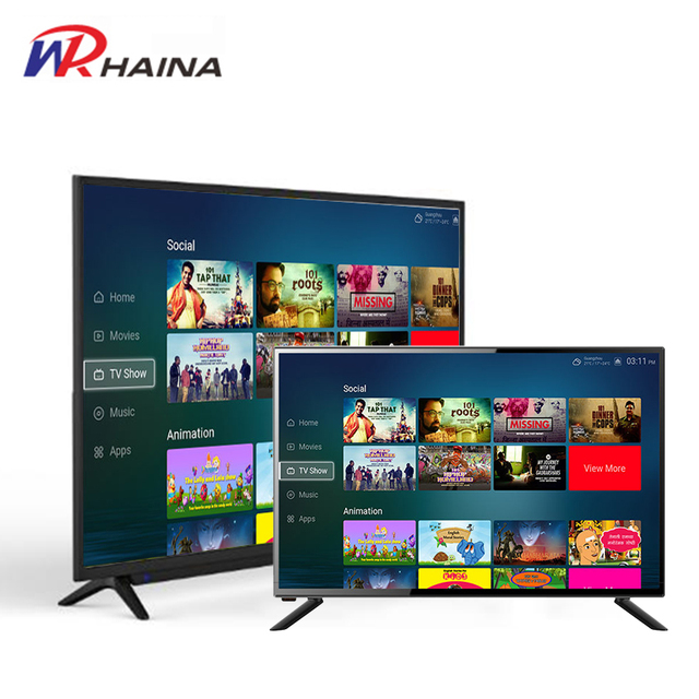 Haina Small Size Tv 22 32 Inch Led Lcd Portable Rechargeable Tv Solar Television 12v Dc Led Tv