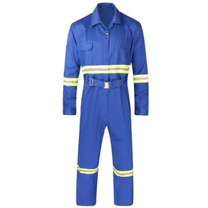 Mais vendidos coberturas azul reflexivo uniforme de segurança personalizado engenharia da construção industrial com ternos de trabalho