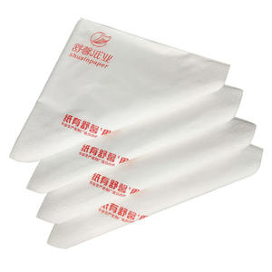 กระดาษเช็ดปาก2ชั้นพิมพ์ลายกระดาษระดับสูงผ้าเช็ดปากสำหรับอาหารค่ำพิมพ์แบรนด์จากจีน - Product Image 4