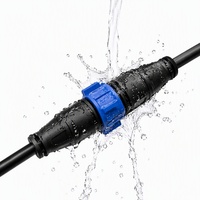 Connecteur circulaire étanche IP68 RJ45 USB M19 à 90 degrés pour câble moulé, prise et fiche, pour batterie, ventilateur CC et faisceau de câblage