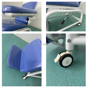 Kursi Rumah Sakit baja karbon <span class=keywords><strong>Manual</strong></span> mewah kursi medis lipat untuk tempat duduk koleksi dialisis parutan darah untuk klinis - Product Image 3