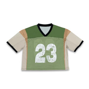 Breathable Sublimation American Jerseys Unisex Sweat-Wicking Tops for Team Wear - Product Image 3