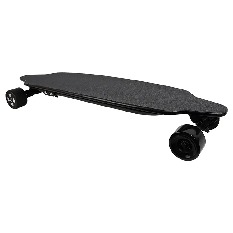 Armazém eua 600w * 2 duplo hub, motor off-road skate elétrico adulto viagem caminhada 4 rodas scooter e skate