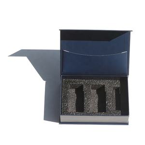 Eu Trendy - Botella con Gotero para Suero Capilar y Corporal, Caja Rígida Magnética Negra de Lujo con Esponja para Crema Facial - Product Image 5