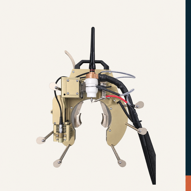 K76 Water Cooled Orbital TIG Welding Head Only For 20-76mm Carbon And Stainless Steel Pipes Compatible With FXT40 Pro Systems
