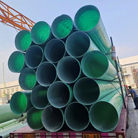DN100 DNN300 DN1000 Tuyau FRP Tube d'eau GRP Tuyau d'égout en fibre de verre