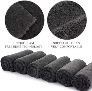 Serviette de lavage de voiture carrée en microfibre - Chiffon de nettoyage écologique sans peluches pour le séchage et l'entretien des voitures - Product Image 3