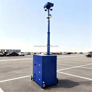 <span class=keywords><strong>Torre</strong></span> <span class=keywords><strong>de</strong></span> Vigilancia Móvil con CCTV, Certificación CE, para Obras <span class=keywords><strong>de</strong></span> Construcción, Paneles Solares Opcionales - Product Image 6