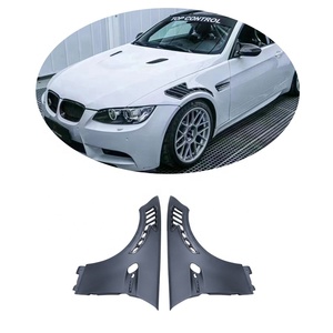Guardabarros Delanteros de Fibra de Carbono Estilo <span class=keywords><strong>GTR</strong></span>-S para <span class=keywords><strong>BMW</strong></span> Serie <span class=keywords><strong>3</strong></span> E92 <span class=keywords><strong>M3</strong></span>, Kit de Carrocería - Product Image 2