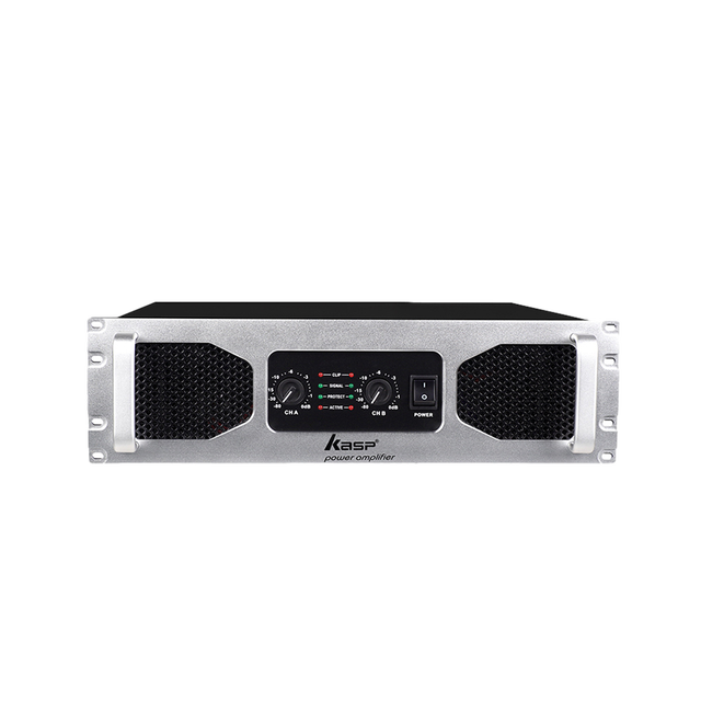 E-1300 Dual Mode 2-Channel Industrial Amplifier XLR+TRS 3 Sensitivity LCD Soft Start 4ohm Metal Smart Cooling Protections for