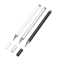 Düşük Fiyatlı Özel Logolu Metal Alüminyum Pasif Kapasitif Evrensel Stylus Kalemler Cep Telefonu Tablet Android Dokunmatik Ekranlar