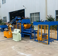 Machine automatique de fabrication de blocs de béton QT4-15, machine hydraulique à briques de ciment, vente chaude pour petites et moyennes usines