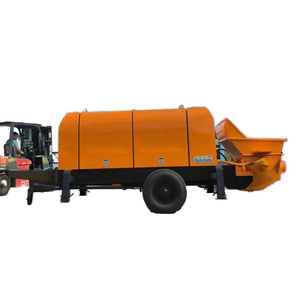 Camión Bomba de Concreto Hidráulica Eléctrica/Diésel Pequeña, Nueva Condición, Motor, Remolque para Bomba de Mortero y Cemento, Superventas - Product Image 1