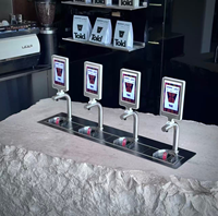 Machine à expresso froid commerciale, options de préparation pré-mélangée et fraîche, distributeur de matcha, mélange DIY