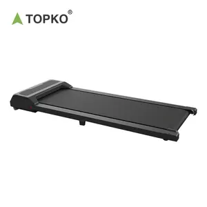 TOPKO新しいフラットライフフィットネストレッドミルポータブルミニサイレントトレッドミル商用折りたたみ式多機能電動トレッドミル