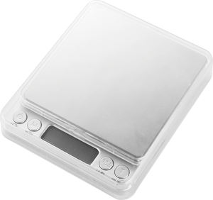 Minibáscula <span class=keywords><strong>de</strong></span> bolsillo para joyería, balanza <span class=keywords><strong>de</strong></span> acero inoxidable para café en polvo, 0,1g, 3kg - Product Image 2