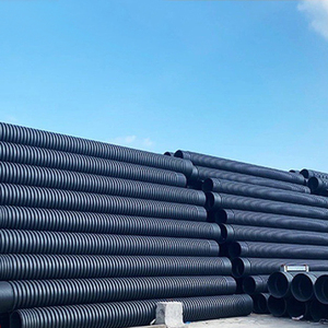 Tuyau de drainage spiralé ondulé lisse en PEHD haute pression, flexible, écologique, à faible résistance au débit, DN800mm, pour tuyauterie enroulée - Product Image 3